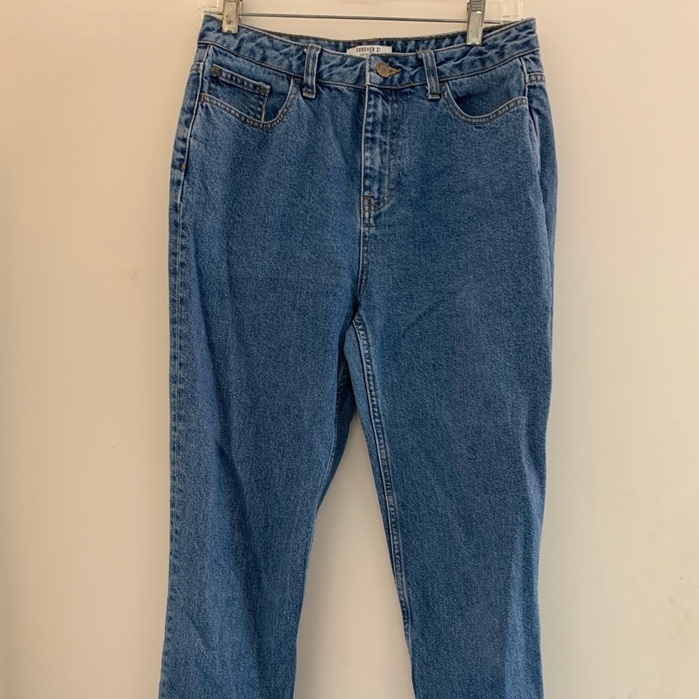 High-Waisted Mom Jeans